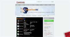 Desktop Screenshot of memtest86.com