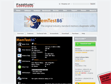 Tablet Screenshot of memtest86.com